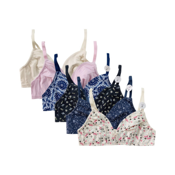 Ladies Cotton Stretch Non-Padded Triangle Bra