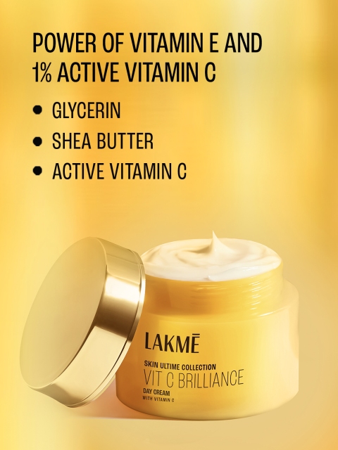 Lakme 9 to 5 Vitamin C+ Day Cream with Vitamin C, E & Shea Butter - 50 g 5 Lakme 9 to 5 Vitamin C+ Day Cream with Vitamin C, E & Shea Butter - 50 g