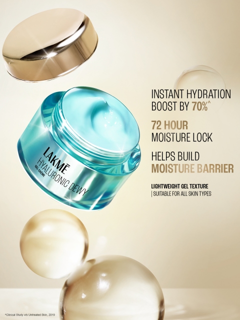 Lakme Absolute Hydra Pro Gel Creme with Hyaluronic Acid for 72H Hydration - 50g 6 Lakme Absolute Hydra Pro Gel Creme with Hyaluronic Acid for 72H Hydration - 50g