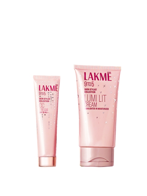 Lakme Festive Gift Box with Lumi Lit Cream 60g & CC Cream 30g 2 Lakme Festive Gift Box with Lumi Lit Cream 60g & CC Cream 30g