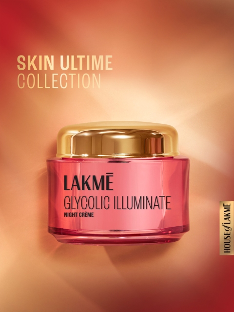 Lakme Skin Ultime Collection Glycolic Illuminate Night Creme with Glycolic Acid - 50g 3 Lakme Skin Ultime Collection Glycolic Illuminate Night Creme with Glycolic Acid - 50g