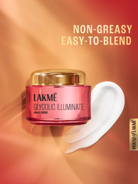 Lakme Skin Ultime Collection Glycolic Illuminate Night Creme with Glycolic Acid - 50g 5 Lakme Skin Ultime Collection Glycolic Illuminate Night Creme with Glycolic Acid - 50g