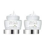 Lotus Herbals Whiteglow Set of 2 Skin Whitening & Brightening SPF 25 Gel Cream - 60 g each