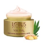 Lotus Herbals YouthRx SPF25 Anti Ageing Transforming Cream with Ginger & Ginseng - 50 g