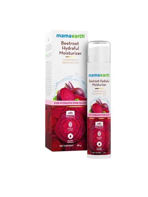 Mamaearth Beetroot Hydraful Moisturizer with Hyaluronic Acid & Niacinamide - 50 g 2 Mamaearth Beetroot Hydraful Moisturizer with Hyaluronic Acid & Niacinamide - 50 g