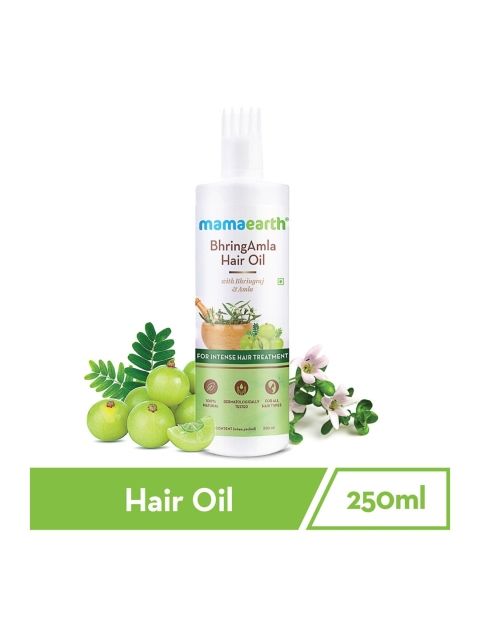 Mamaearth BhringAmla Hair Oil with Bhringraj & Amla for Intense Hair Treatment 250 ml