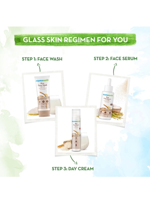 Mamaearth Rice SPF 30 Day Cream with Rice Water & Niacinamide for Glass Skin - 50 g 6 Mamaearth Rice SPF 30 Day Cream with Rice Water & Niacinamide for Glass Skin - 50 g