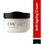 Olay Age Protect Anti-Ageing Cream - Reduces Wrinkles With Salicylic Acid & BHA - 40g