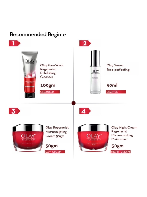 Olay Regenerist Microsculpting Day Cream for Plump & Bouncy Skin with Hyaluronic Acid- 10g 4 Olay Regenerist Microsculpting Day Cream for Plump & Bouncy Skin with Hyaluronic Acid- 10g