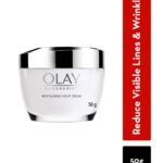 Olay Regenerist Revitalising Night Cream for Plump & Bouncy Skin - 50g