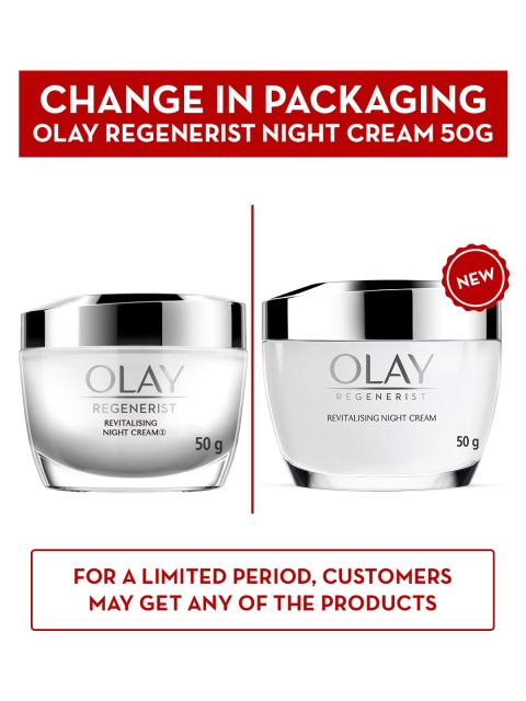 Olay Regenerist Revitalising Night Cream for Plump & Bouncy Skin - 50g 3 Olay Regenerist Revitalising Night Cream for Plump & Bouncy Skin - 50g