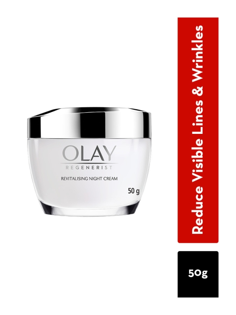 Olay Regenerist Revitalising Night Cream for Plump & Bouncy Skin - 50g