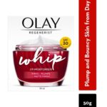 Olay Regenerist Ultra Lightweight Whip Cream SPF30 with Hyaluronic Acid & Niacinamide-50ml