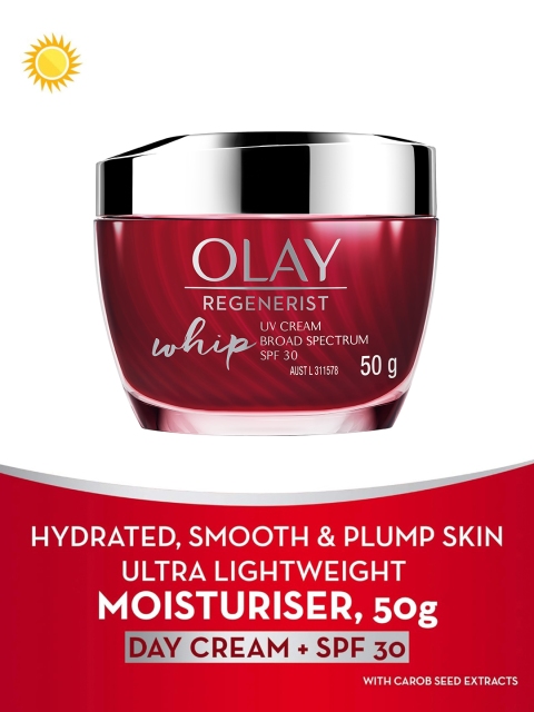 Olay Regenerist Ultra Lightweight Whip Cream SPF30 with Hyaluronic Acid & Niacinamide-50ml 5 Olay Regenerist Ultra Lightweight Whip Cream SPF30 with Hyaluronic Acid & Niacinamide-50ml