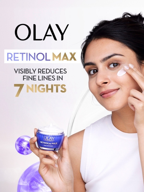 Olay Retinol24 Max Night Cream Reduces Fine Lines in 7 Nights - 50g 4 Olay Retinol24 Max Night Cream Reduces Fine Lines in 7 Nights - 50g
