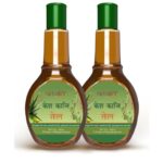 Patanjali Set of 2 Kesh Kanti Hair Oil with Bhringraj for Hairfall Control - 300 ml Each