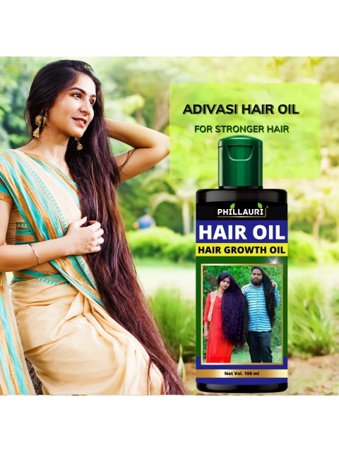 Phillauri Adivasi Hair Oil For Hair Growth Hair Fall Control - 100ml 2 Phillauri Adivasi Hair Oil For Hair Growth Hair Fall Control - 100ml