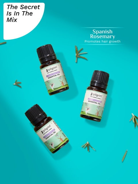 Pilgrim Anti Hairfall Range Spanish Rosemary Essential Oil for Hair Growth - 10ml 2 Pilgrim Anti Hairfall Range Spanish Rosemary Essential Oil for Hair Growth - 10ml