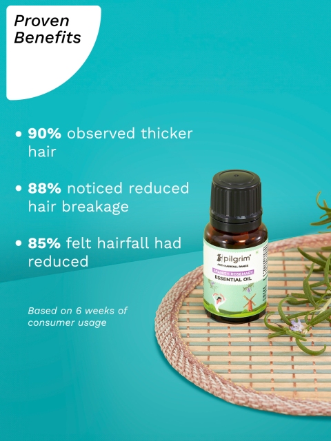 Pilgrim Anti Hairfall Range Spanish Rosemary Essential Oil for Hair Growth - 10ml 4 Pilgrim Anti Hairfall Range Spanish Rosemary Essential Oil for Hair Growth - 10ml