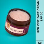 Pilgrim Red Vine Face Cream SPF 30 With Vitamin C & Rosehip Oil For Dark Spots & Ageing