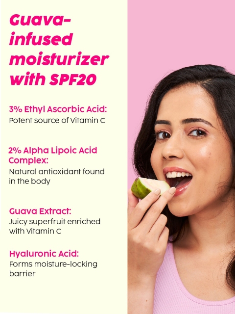 PLIX THE PLANT FIX Guava Glow Smoothie Moisturizer - 50g 5 PLIX THE PLANT FIX Guava Glow Smoothie Moisturizer - 50g