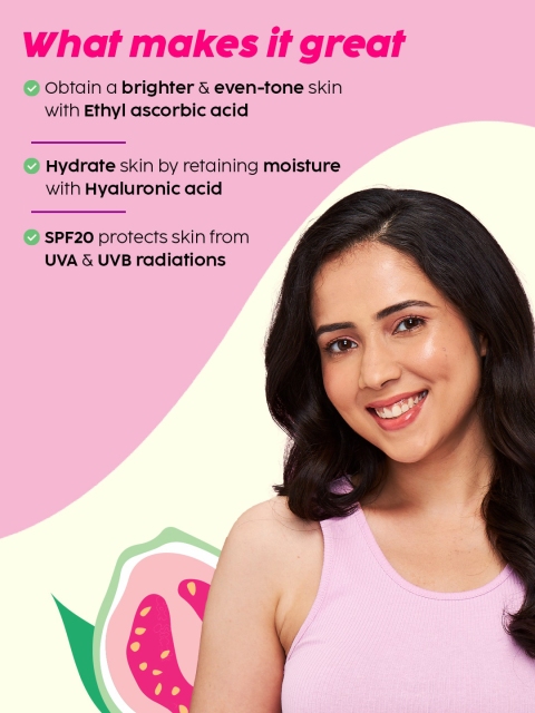 PLIX THE PLANT FIX Guava Glow Smoothie Moisturizer - 50g 6 PLIX THE PLANT FIX Guava Glow Smoothie Moisturizer - 50g