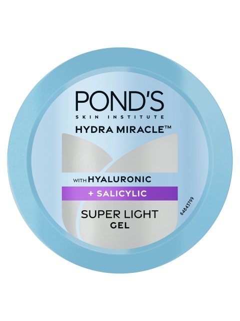 Ponds Hydra Miracle Super Light Gel With Hyaluronic Acid & Salicylic - 200ml 2 Ponds Hydra Miracle Super Light Gel With Hyaluronic Acid & Salicylic - 200ml