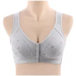 printed bra maternity bra front button bra cotton bra comfortable bra womens wear bra - Bra