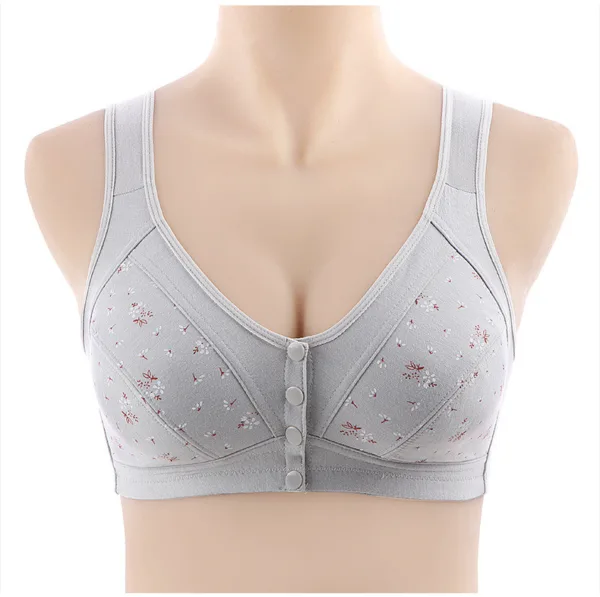 printed bra maternity bra front button bra cotton bra comfortable bra womens wear bra - Bra