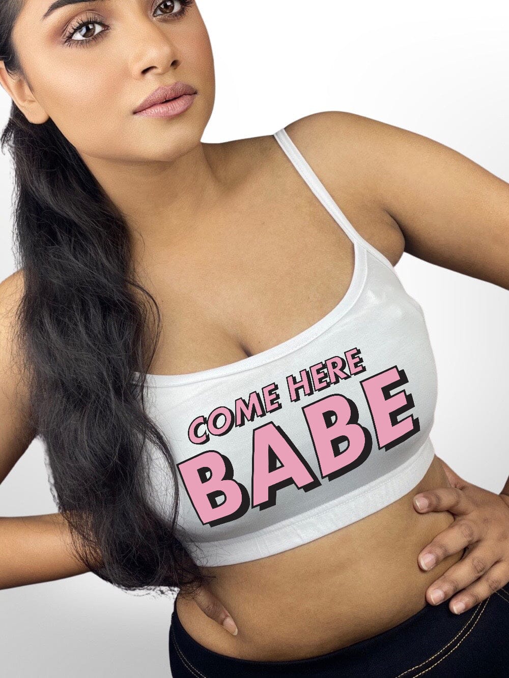 Printed Womens Soft White Soft Bra 1 Printed Womens Soft White Soft Bra