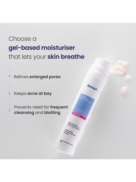 Reequil Oil Free Mattifying Moisturiser 50g 4 Reequil Oil Free Mattifying Moisturiser 50g