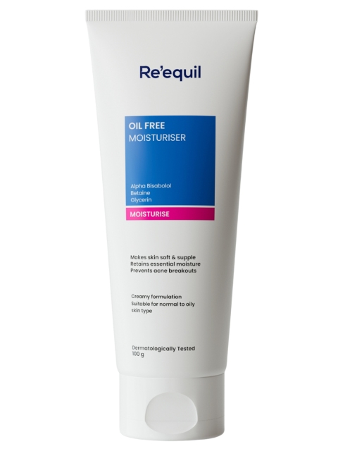 Reequil Oil Free Moisturiser for Normal, Oily & Combination Skin