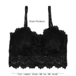 Stylish Comfortable Lace Padded Bra for Women Black