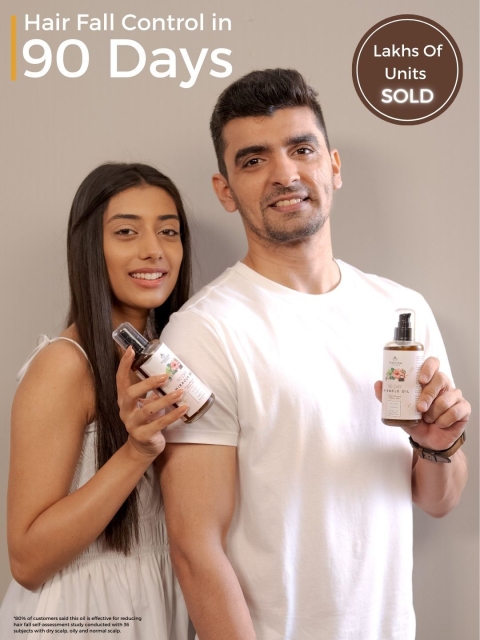 The Tribe Concepts 90 Day Miracle Hair Oil With Bhringraj For Longer Hair - 100 ml 4 The Tribe Concepts 90 Day Miracle Hair Oil With Bhringraj For Longer Hair - 100 ml