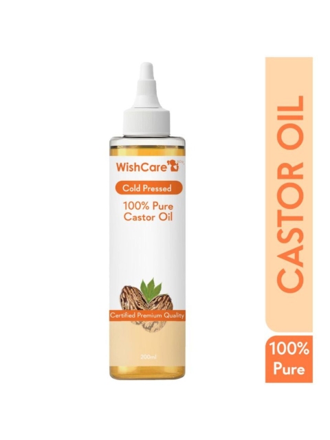 WishCare Coldpressed Castor Oil for Hair & Skin 200 ml