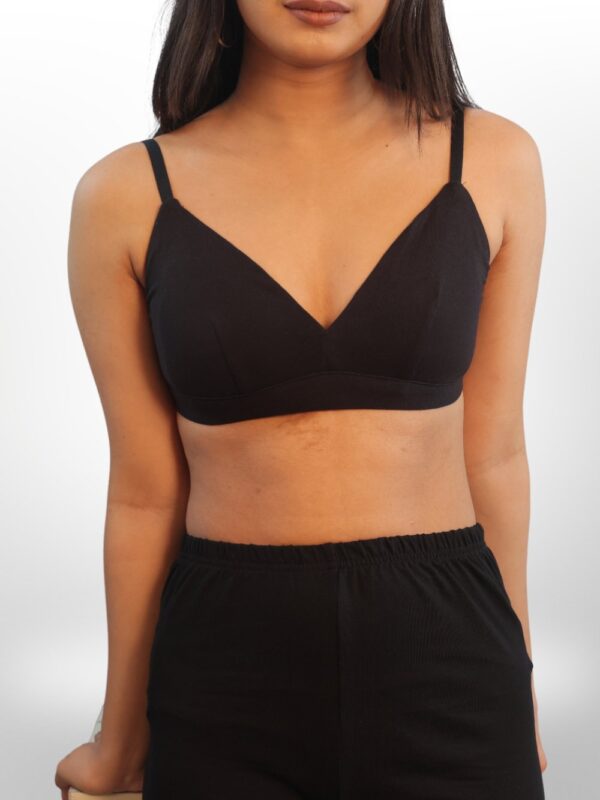 Women Non Padded Black Bra For Beginner | Legacy Boutiques Dhaka