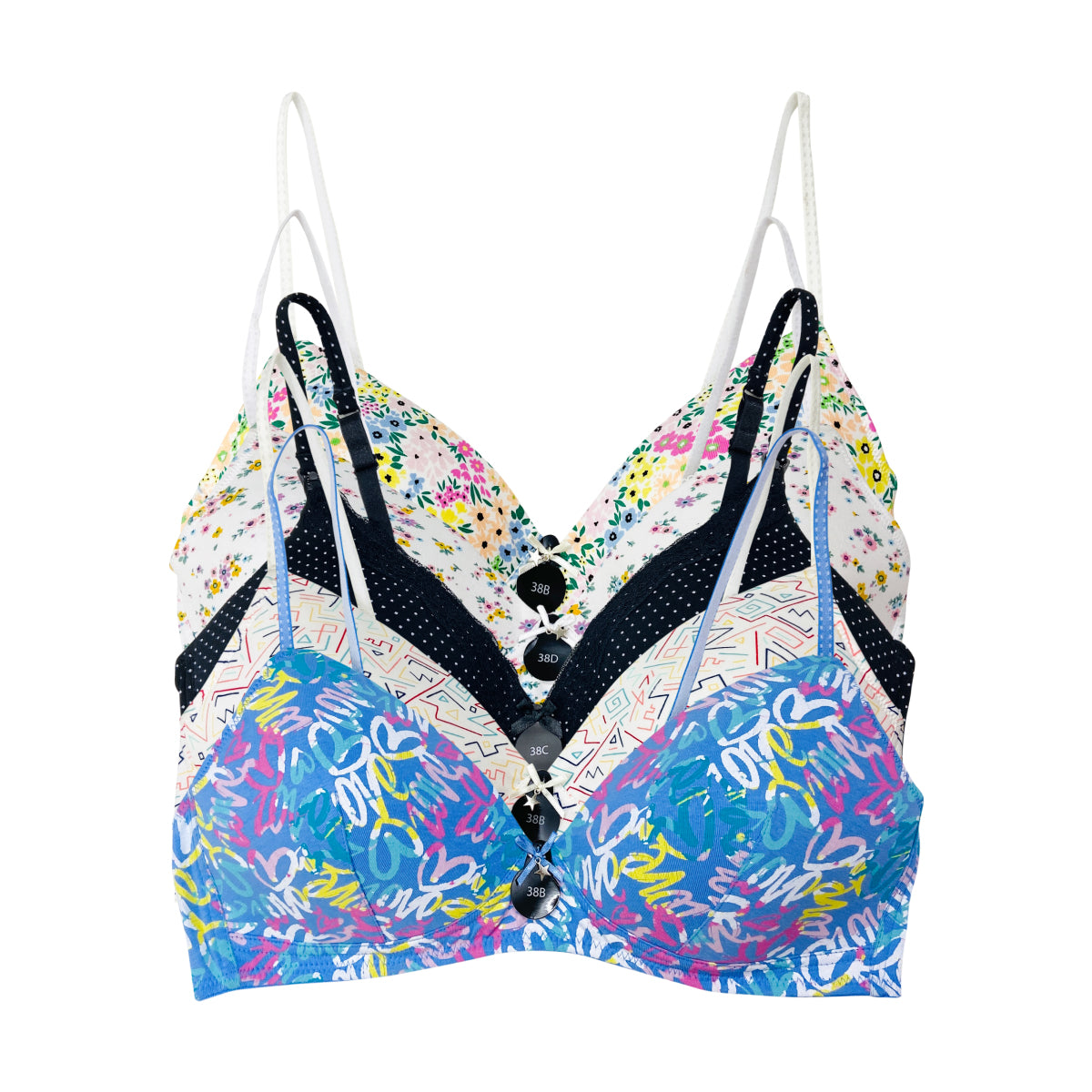 Womens Non Wire Padded Push Up Bra 34 Size 1 Womens Non Wire Padded Push Up Bra 34 Size