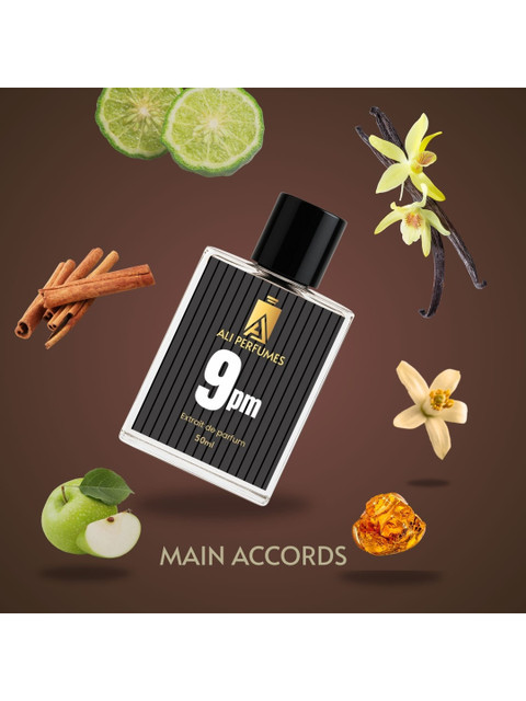 Ali Perfumes 9Pm Long Lasting Extrait De Parfum - 50 ml 2 Ali Perfumes 9Pm Long Lasting Extrait De Parfum - 50 ml