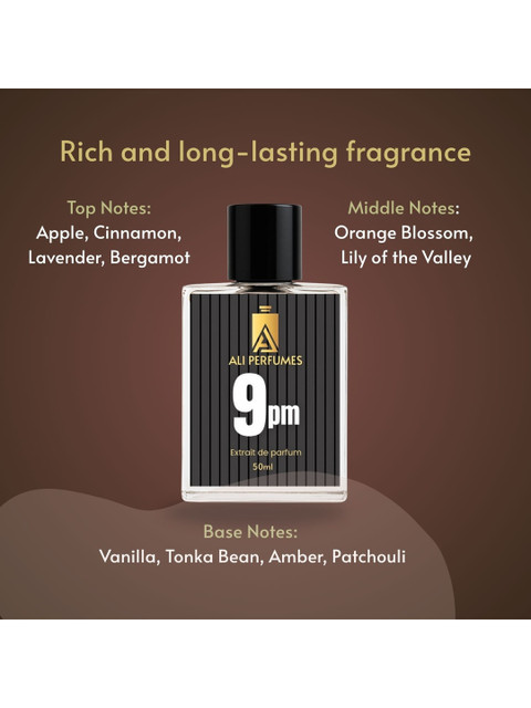 Ali Perfumes 9Pm Long Lasting Extrait De Parfum - 50 ml 3 Ali Perfumes 9Pm Long Lasting Extrait De Parfum - 50 ml