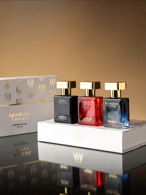 Arabian Aroma Unisex Set of 3 Perfume Gift - 30 ml Each