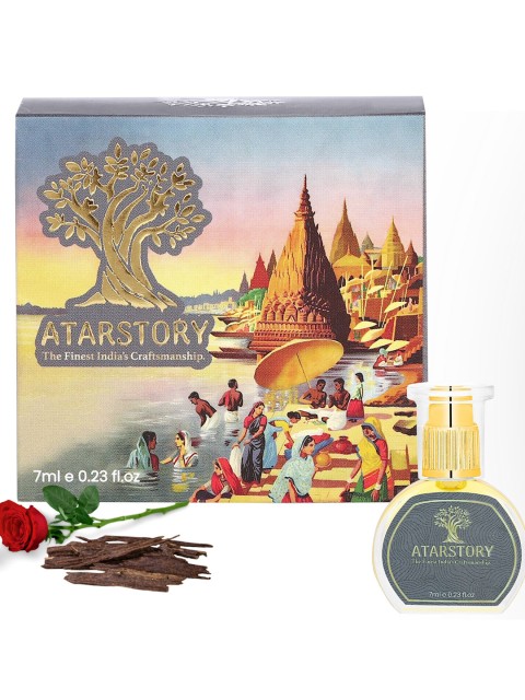 ATARSTORY Rose Oudh Alcohol Free Long Lasting Roll On Attar- 7 ml 2 ATARSTORY Rose Oudh Alcohol Free Long Lasting Roll On Attar- 7 ml
