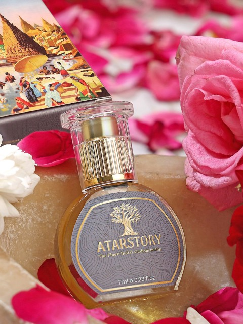 ATARSTORY Rose Oudh Alcohol Free Long Lasting Roll On Attar- 7 ml 3 ATARSTORY Rose Oudh Alcohol Free Long Lasting Roll On Attar- 7 ml