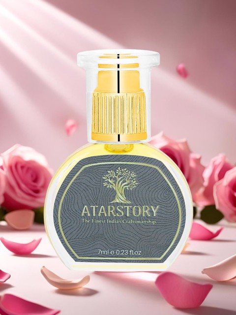 ATARSTORY Rose Oudh Alcohol Free Long Lasting Roll On Attar- 7 ml 4 ATARSTORY Rose Oudh Alcohol Free Long Lasting Roll On Attar- 7 ml