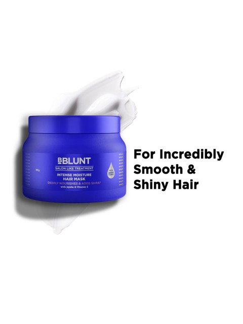 BBLUNT Intense Moisture Hair Mask with Jojoba Oil & Vitamin E - 250 g