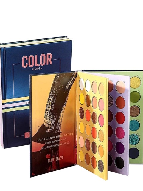 BEAUTY GLAZED Color Shades Book 72 Color Eyeshadow Palette