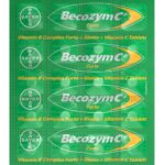 Becozym C Forte B Complex With Vitamin C And Biotin Strip Of 20 Tablets