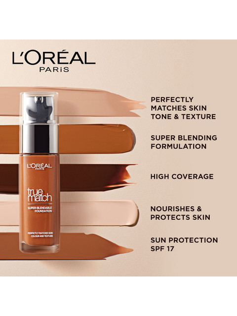 Buy LOreal Paris True Match Super Blendable SPF17 Liquid Foundation 30ml Golden Beige D3W3 - - Personal Care for Women 5 Buy LOreal Paris True Match Super Blendable SPF17 Liquid Foundation 30ml Golden Beige D3W3 - - Personal Care for Women