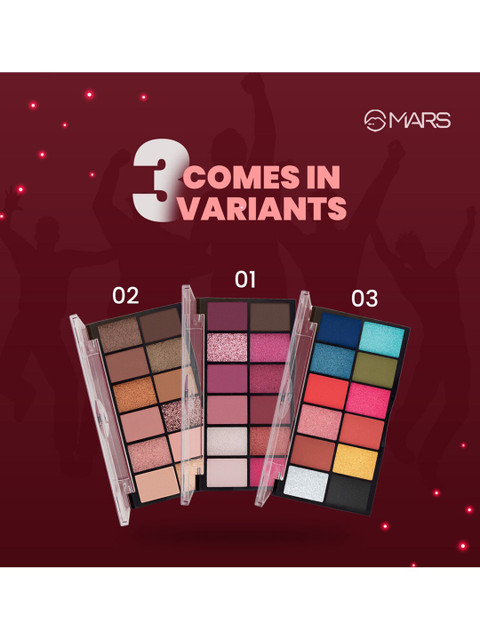 Buy MARS Dance Of Joy 12 In 1 Ultra Pigmented Eyeshadow Palette Shade 02 - - Personal Care for Women 6 Buy MARS Dance Of Joy 12 In 1 Ultra Pigmented Eyeshadow Palette Shade 02 - - Personal Care for Women