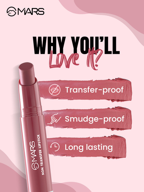 Buy MARS Super Stay Non Transfer Long Lasting Matte Lipstick Sinful 12 - - Personal Care for Women 5 Buy MARS Super Stay Non Transfer Long Lasting Matte Lipstick Sinful 12 - - Personal Care for Women