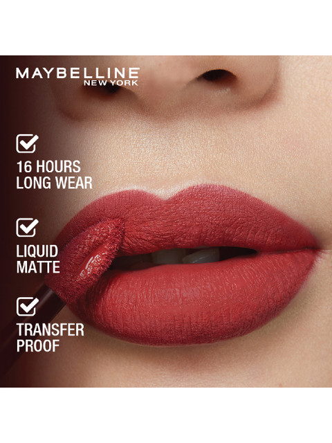 Buy Maybelline New York Super Stay Matte Ink Liquid Lipstick 5 Ml Lover 15 - - Personal Care for Women 5 Buy Maybelline New York Super Stay Matte Ink Liquid Lipstick 5 Ml Lover 15 - - Personal Care for Women